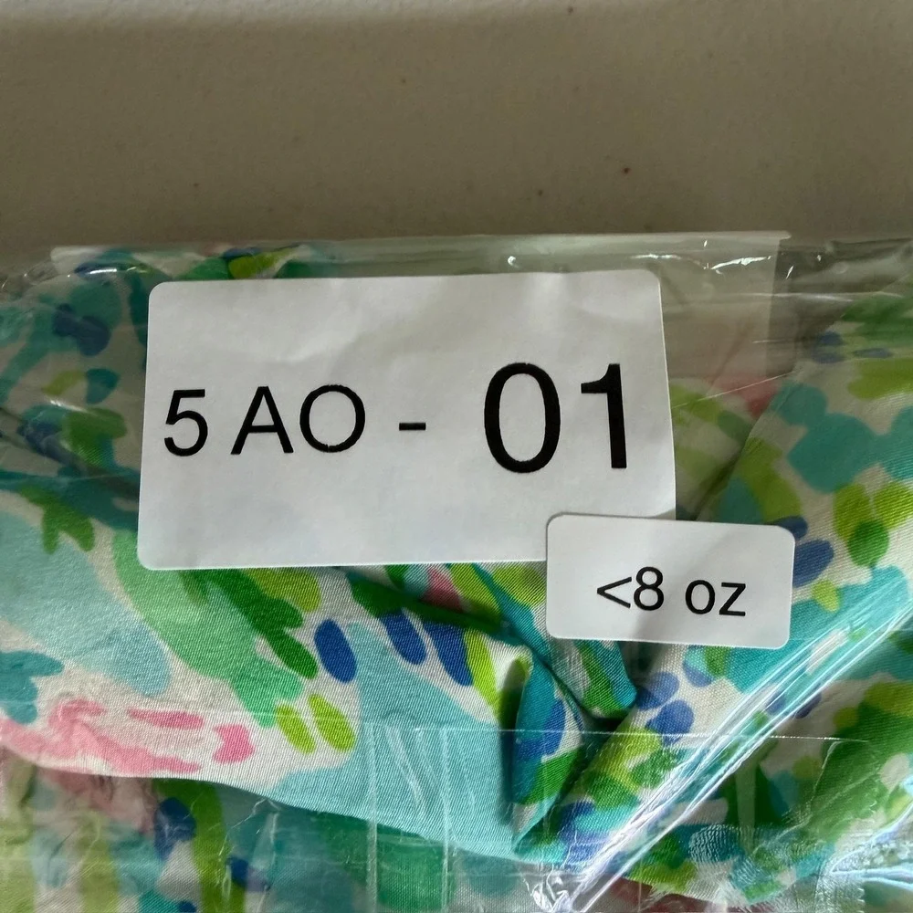 Lilly Pulitzer Dress Womens Small Multicolor Silk Floral Strappy Slip‎ Sundress - Picture 8 of 8